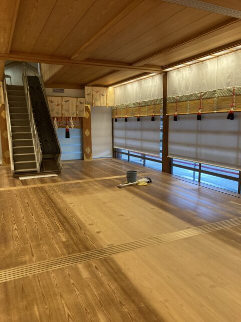 名古屋市内の作業